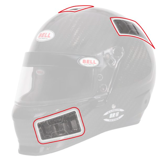BELL Racing - BR8 Cover Plates - Jimco Racing Inc