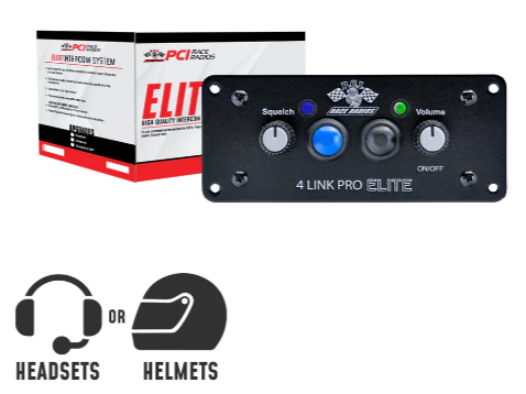 PCI - ELITE INTERCOM PACKAGE - Jimco Racing Inc