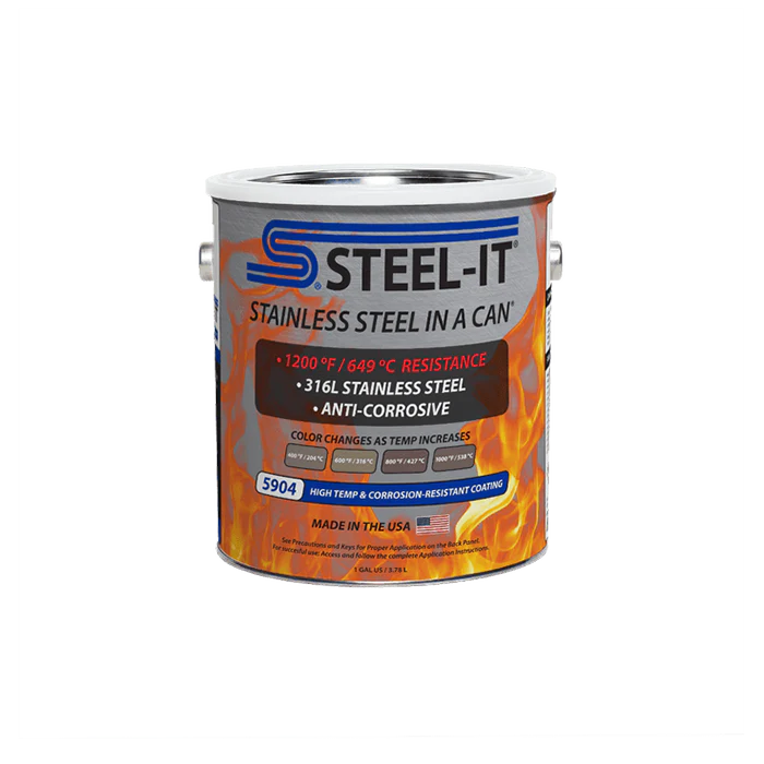 STEEL-IT - HIGH TEMP & CORROSION-RESISTANT COATING - Jimco Racing Inc