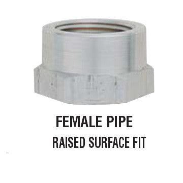 XRP Female Pipe Raised Surface Fit Weld Bung - Jimco Racing Inc
