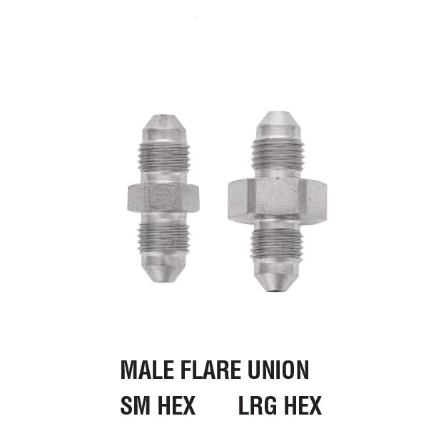 XRP Male Flare Union steel Adapter For Brake Lines - Jimco Racing Inc
