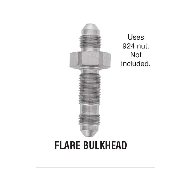 XRP Flare Bulkhead Steel Adapter For Brake Lines - Jimco Racing Inc